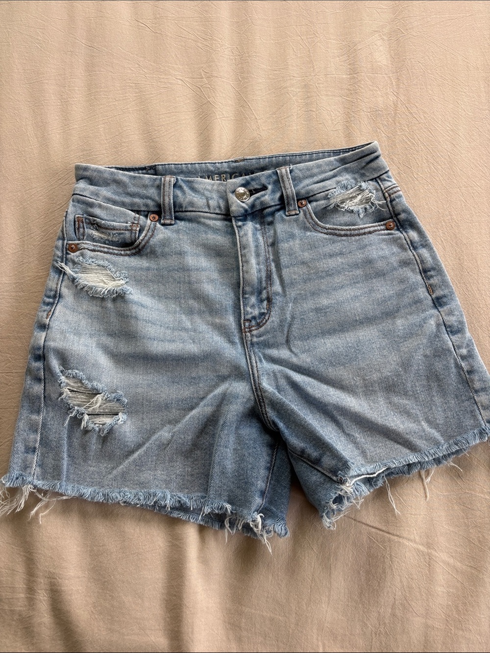 AEO Curvy Mom Shorts
